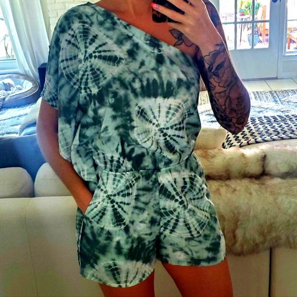Tye Dye Jumpsuit/Romper - Picture 4 of 4